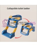 Детска седалка гърне адаптер за тоалетна чиния със стълбичка